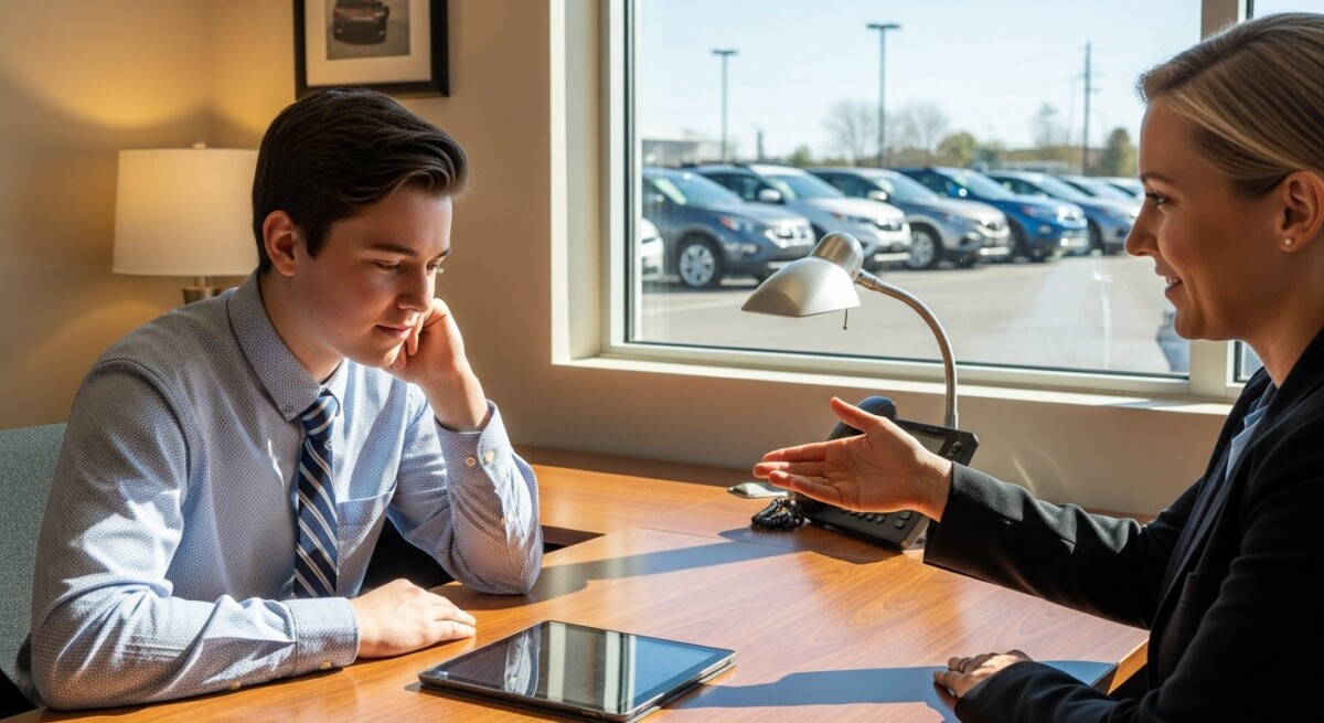 First-time car buyer financing