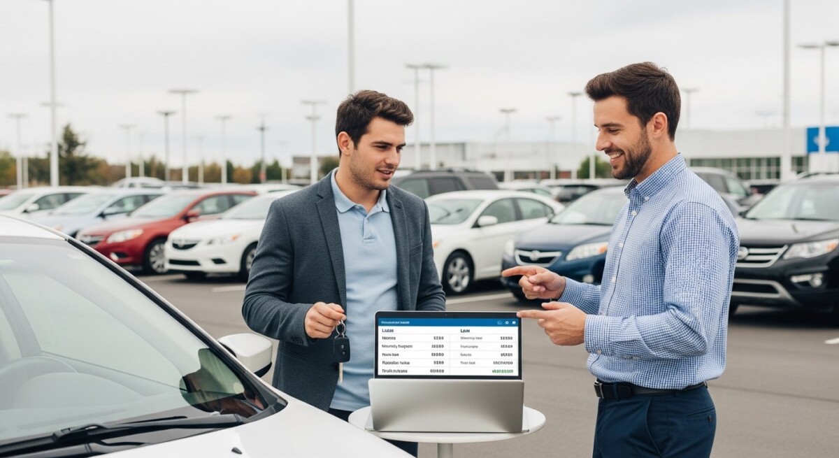 Lease versus auto loan comparison